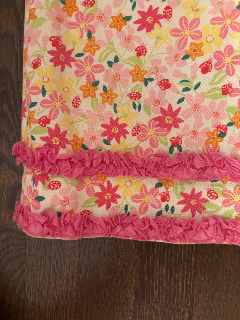 Vintage Lilly Pulitzer Pink, Yellow and Green Floral Dress - Picture 5 of 5